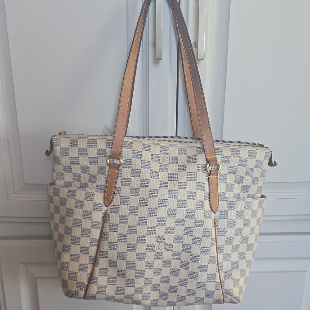 Louis Vuitton Totally GM Daimler Azul Tote
